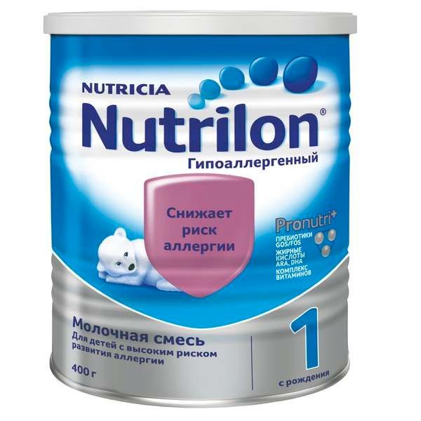 Молочная смесь Нутрилон/Nutrilon Гипоаллергенный 1, 400г