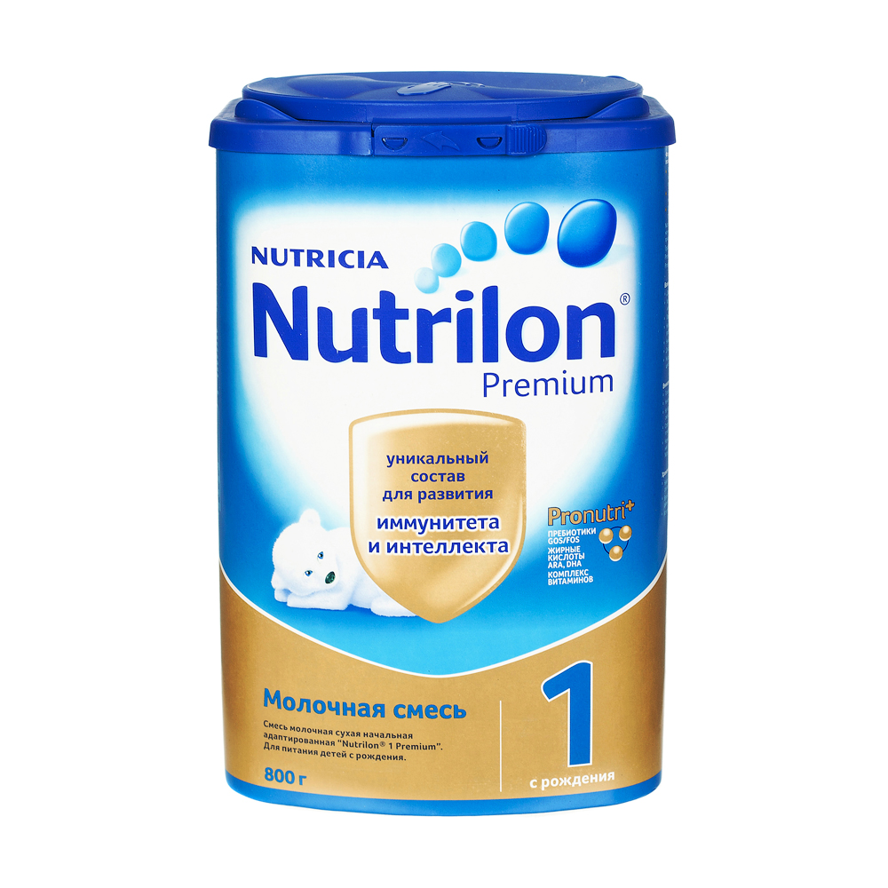 Молочная смесь Нутрилон/Nutrilon Premium 1, 800г