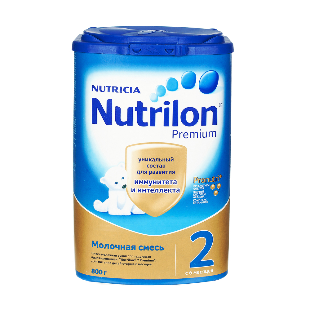 Молочная смесь Нутрилон/Nutrilon Premium 2, 800г