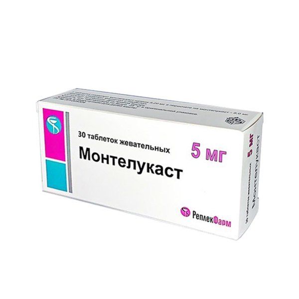 Монтелукаст таб. жевательные 5 мг 30 шт.