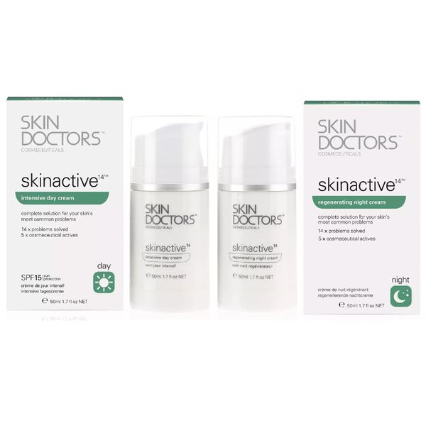 Набор Skinactive 14 Day + Skinactive 14 Night Skin Doctors