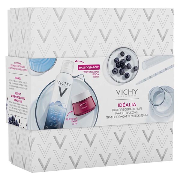 Набор Vichy (Виши) Idealia крем для нормальной и комбинированной кожи 50 мл + термальная вода 150 мл