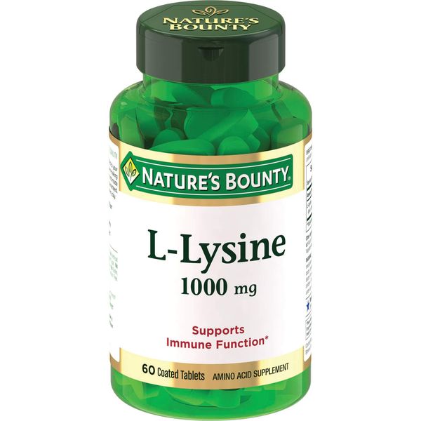Нэйчес баунти l-лизин 1000 мг таб. 1555мг №60 (бад)
