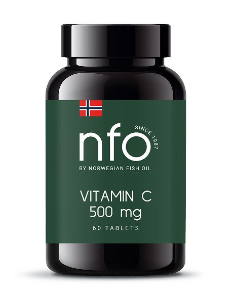 Норвегиан фиш оил (NFO) Витамин С таб. жеват. 500мг 60 шт. (БАД)