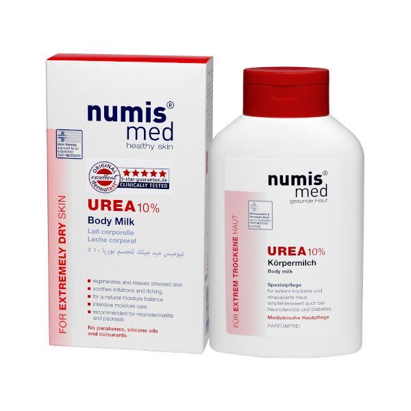 numis med Молочко для тела с 10 % мочевиной, 300 мл