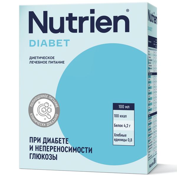 Нутриэн диабет сухой для диетического (лечебного) питания с нейтральным вкусом пак. 320г