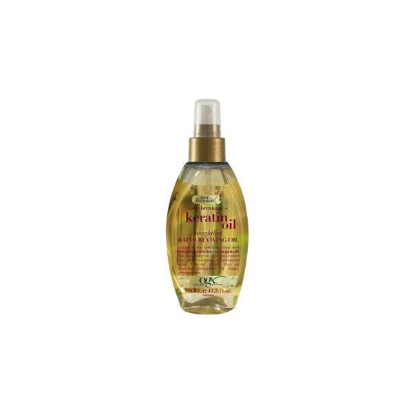 Ogx масло-спрей легкое кератиновое против ломкости волос "мгновенное восстановление" фл. 118мл