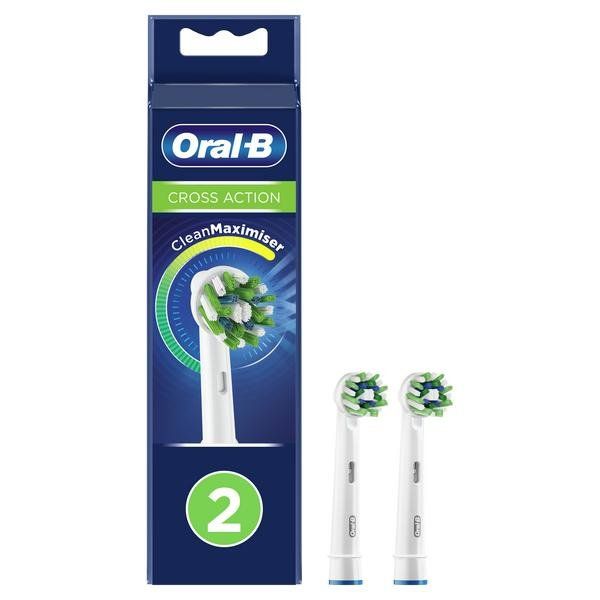 Орал-би насадки д/электрических зубных щеток crossaction eb50-2 №2