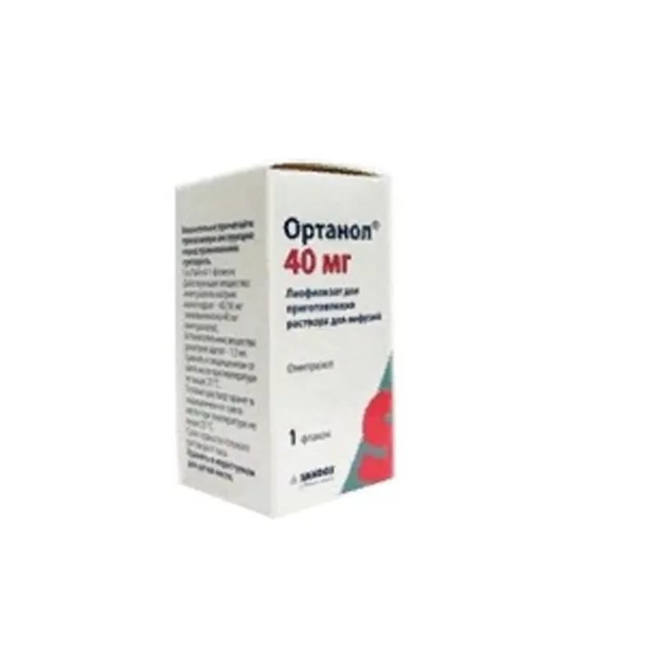 Ортанол лиоф. д/р-ра для инф. фл. 40 мг