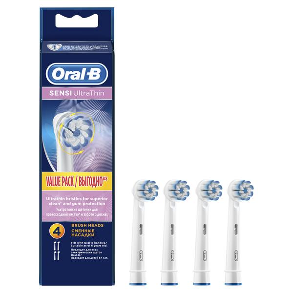 Орвл-би насадки для щеток зубных электрических sensi ultrathin №4