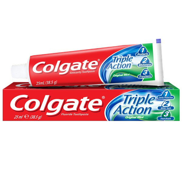 Паста Colgate (Колгейт) зубная Тройное действие натуральная мята 25 мл