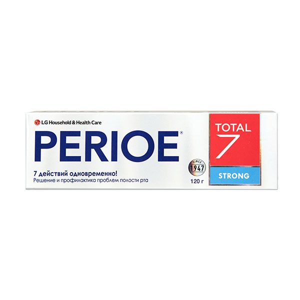 Паста зубная комплексного действия total 7 strong Perioe 120 г