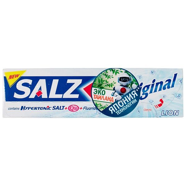 Паста зубная с коэнзимом Q10 LION Salz Original  90г