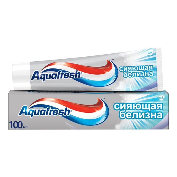 Паста зубная Сияющая белизна Aquafresh/Аквафреш 100мл