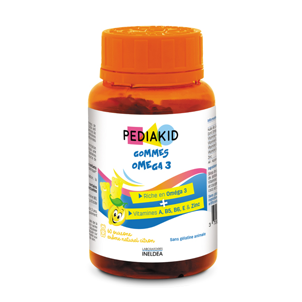 Pediakid/Педиакид льняное масло с витаминами пастилки 2,3г 60шт.