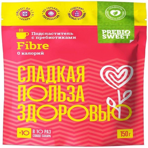 Подсластитель Файбер Prebiosweet/Пребиосвит 150г