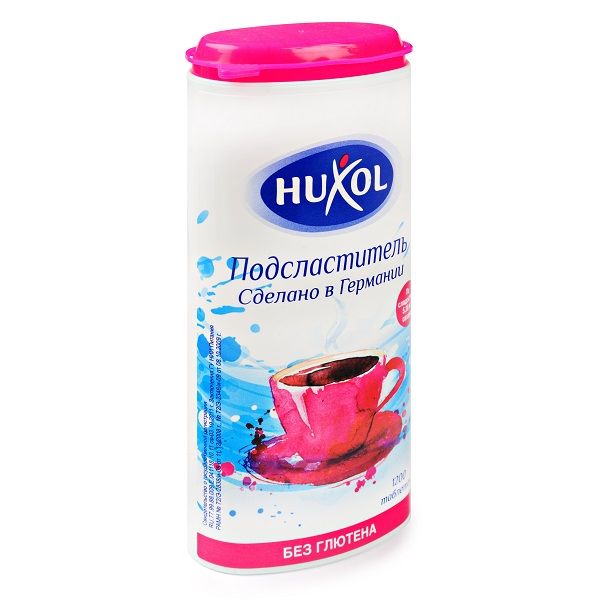 Подсластитель (заменитель сахара) таб. в дозаторе Huxol/Хуксол 1200шт