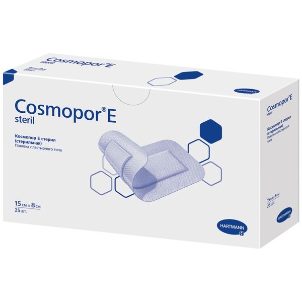 Повязка космопор е/cosmopor e steril 15 х 8 см n25 (900874)