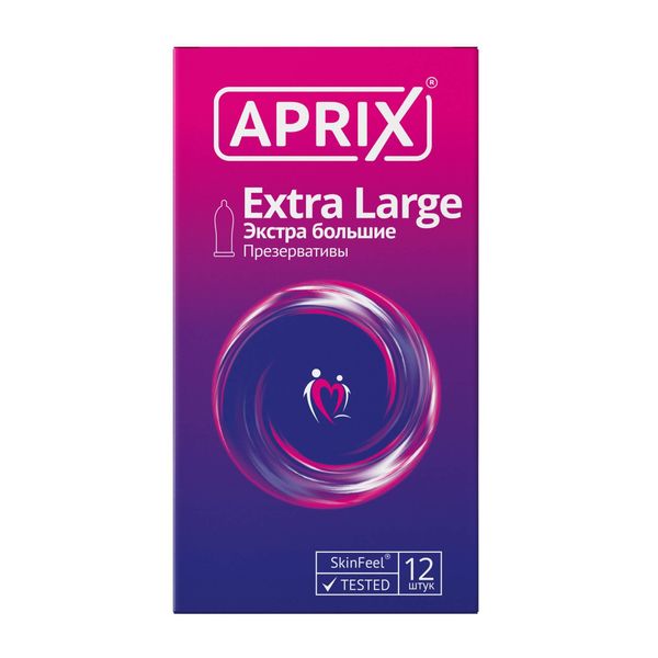 Презервативы априкс extra large (экстра большие) №12