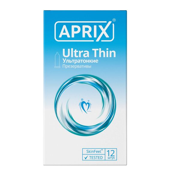 Презервативы априкс ultra thin (ультратонкие) №12