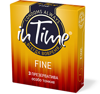 Презервативы in time fine ультратонкие n3