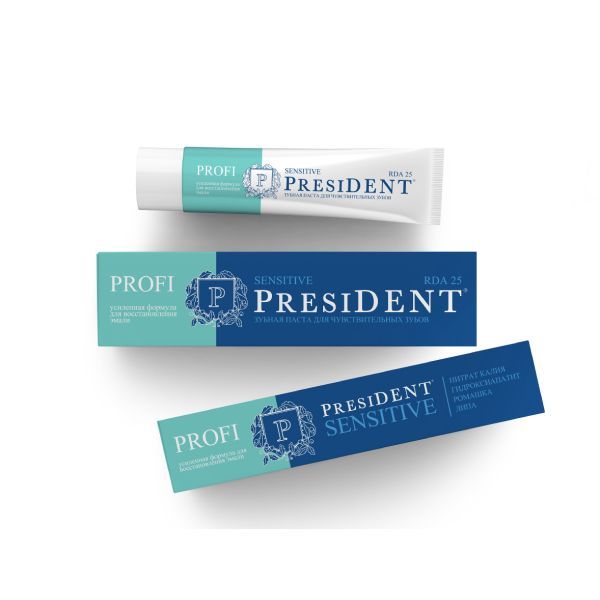 Президент Профи паста зубная "Сенситив" туба 100мл