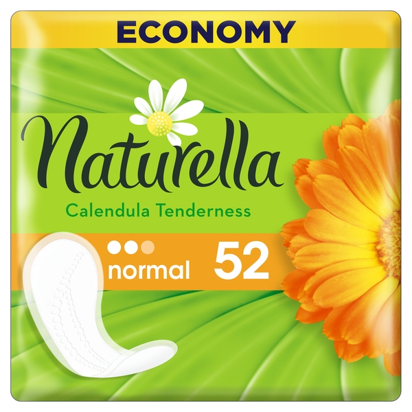 Прокладки Naturella (Натурелла) ежедневные женские ароматизированные Calendula tenderness нормал, 52 шт.