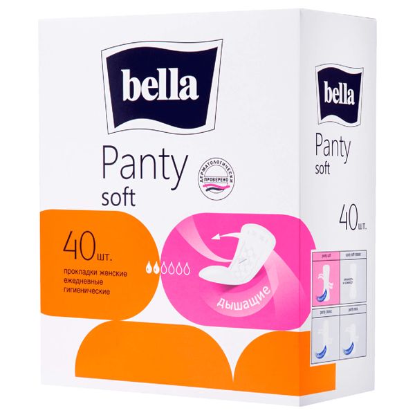 Прокладки женские гигиенические Bella Panty Soft 40 шт.