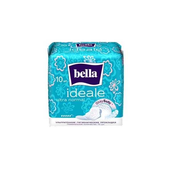 Прокладки женские гигиенические впитывающие ультратонкие Ideale Ultra Normal Bella/Белла 10 шт
