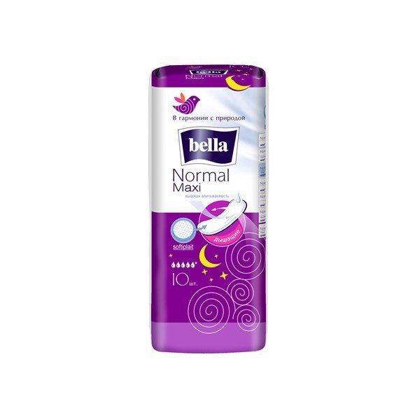 Прокладки женские впитывающие Normal Maxi Bella/Белла 20 шт