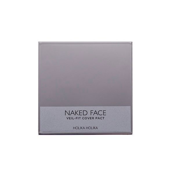 Пудра для лица holika holika naked face veil-fit cover pact 02 natural beige 12 г