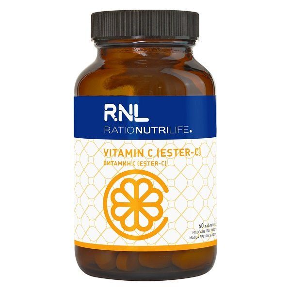 RatioNutriLife (РатиоНутриЛайф) Витамин С таб. Ester-C 1,78г 60 шт.