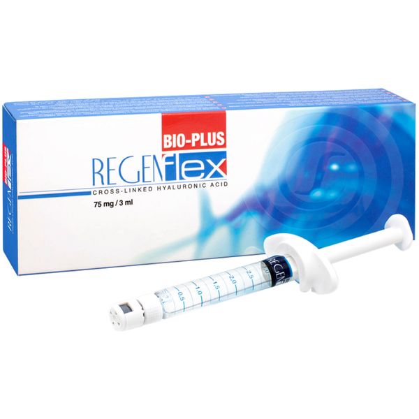 Редженфлекс Био-плюс (Regenflex Bio-plus) протез синовиальной жидкости 75 мл/мг шприц 3мл