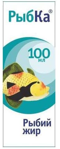 Рыбий жир р-р масл. рыбка 100мл