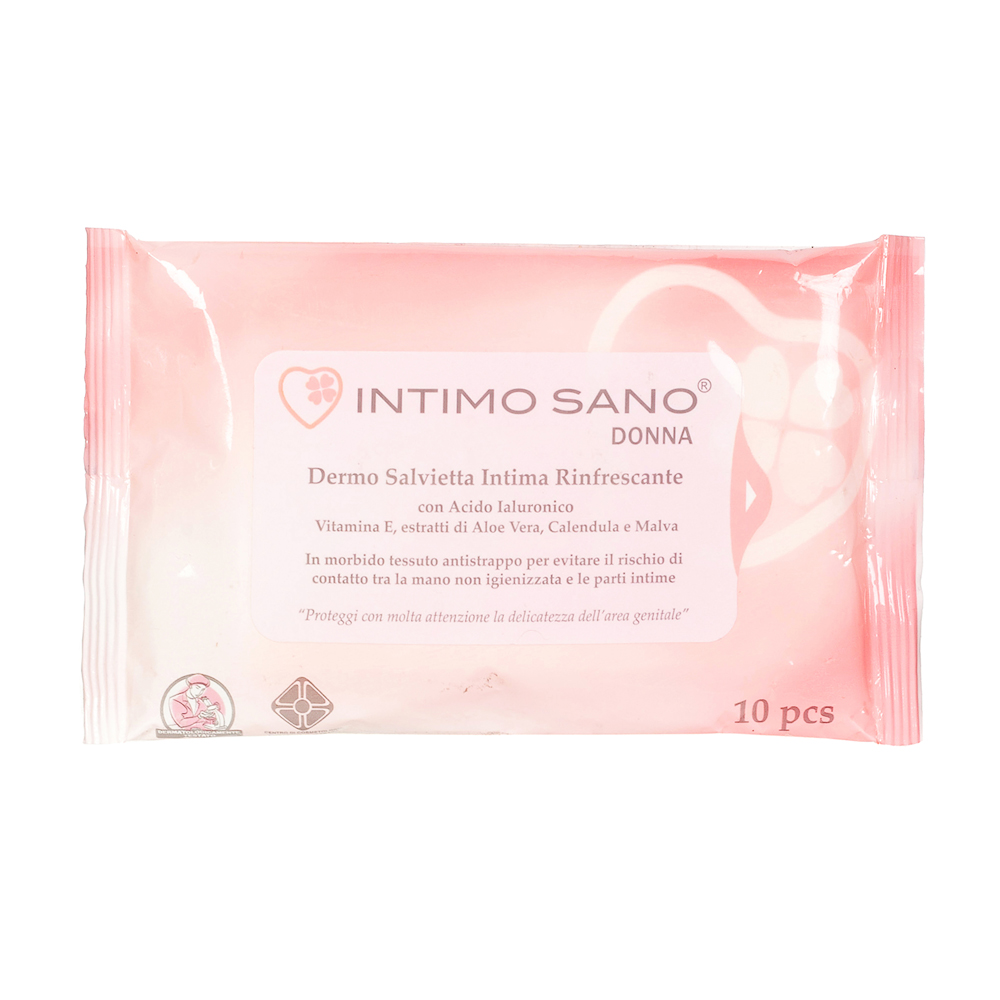 Салфетки Intimo Sano (Интимо Сано) влажные для интимной гигиены 10 шт.