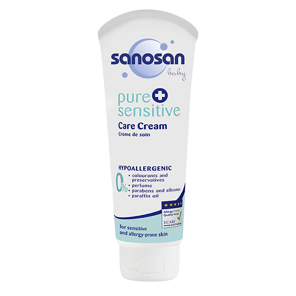 Саносан pure+sensitive крем детский для ухода за кожей малыша 100мл (089441)