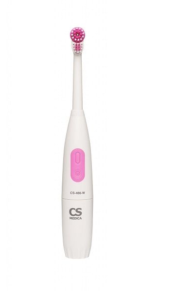 Щетка зубная электрическая CS-466-M для детей с 12 лет цвет белый CS Medica/СиЭс Медика