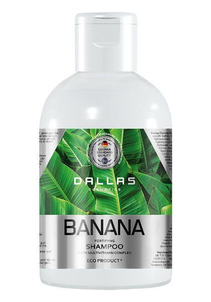Шампунь укрепляющий с мультивитаминным комплексом Banana Dallas 1000 мл