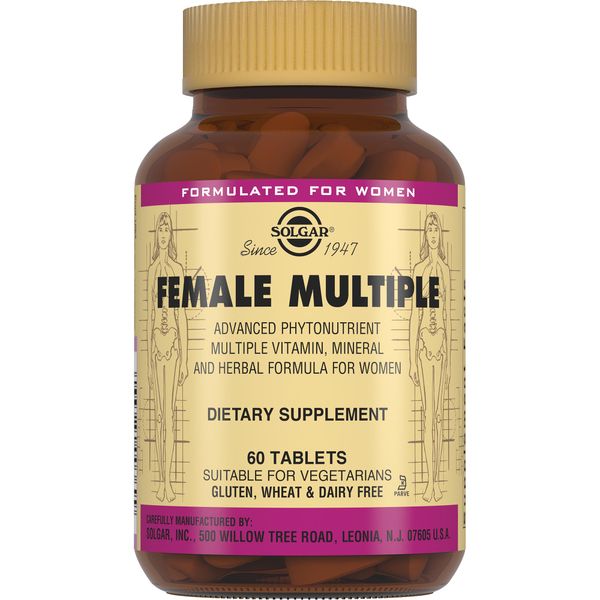 Солгар мультивитаминный и минеральный комплекс для женщин таблетки 2,2г 60шт