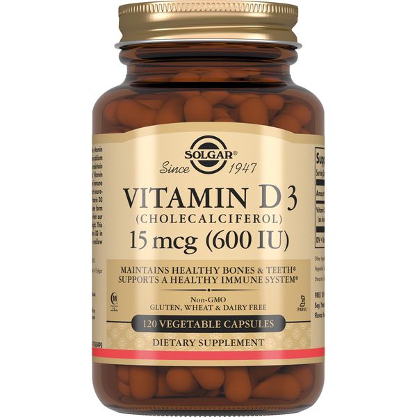 Солгар витамин d3 600ме капс. 240мг №120 (бад)