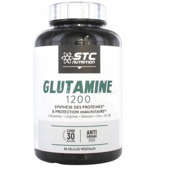 Stc nutrition восстановление/glutamine 1200 капс. 625,9мг №90 (бад)