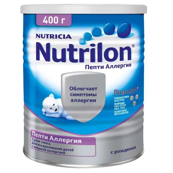 Сухая смесь Нутрилон/Nutrilon Пепти Аллергия, с пребиотиками, 400г
