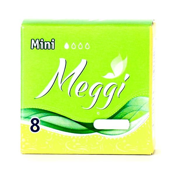 Тампоны гигиенические Mini Meggi/Мегги 8шт