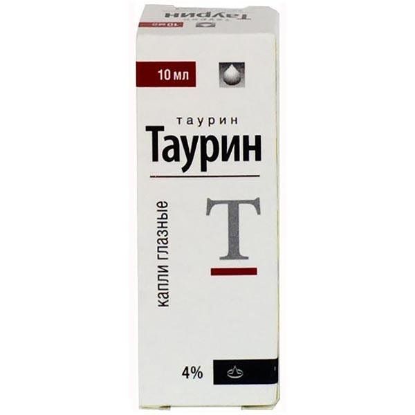 Таурин капли гл. 4% 10мл n1 (фл-кап)