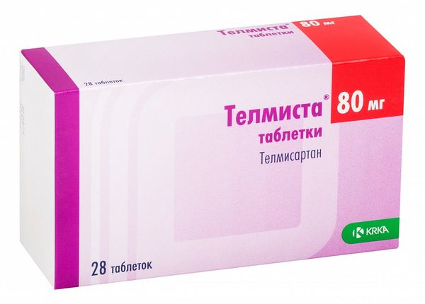 Телмиста таб. 80 мг №28