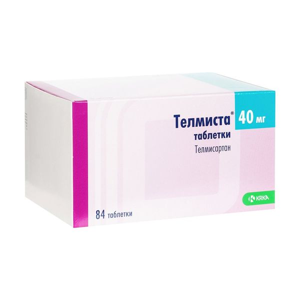 Телмиста таблетки 40 мг n84