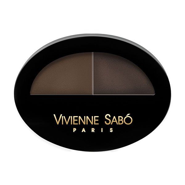 Тени для бровей двойные Brow Arcade тон 02 Vivienne Sabo