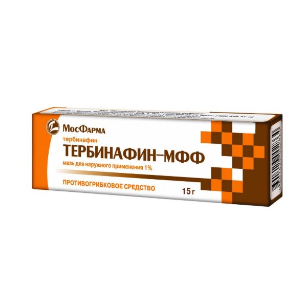 Тербинафин-мфф мазь д/нар. прим. 1% туба 15г