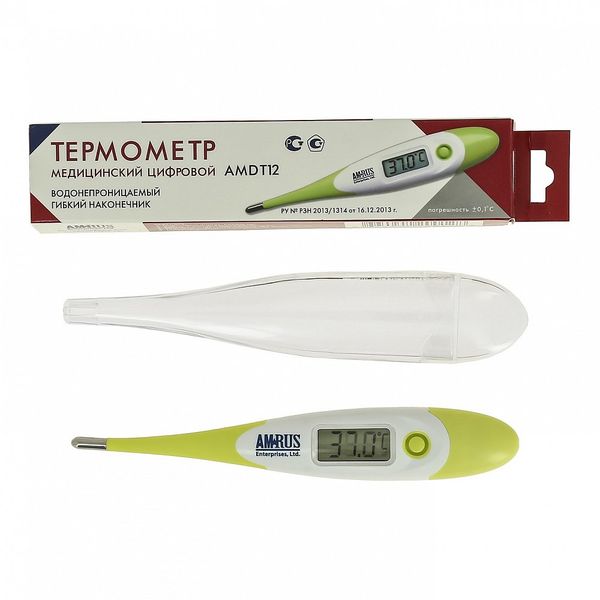 Термометр Amrus (Амрус) AMDT-12 медицинский цифровой