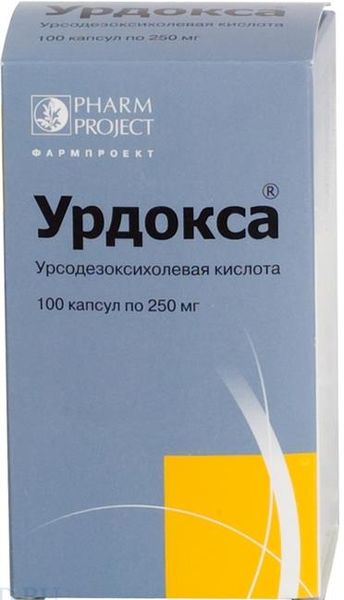Урдокса капс. 250 мг №100